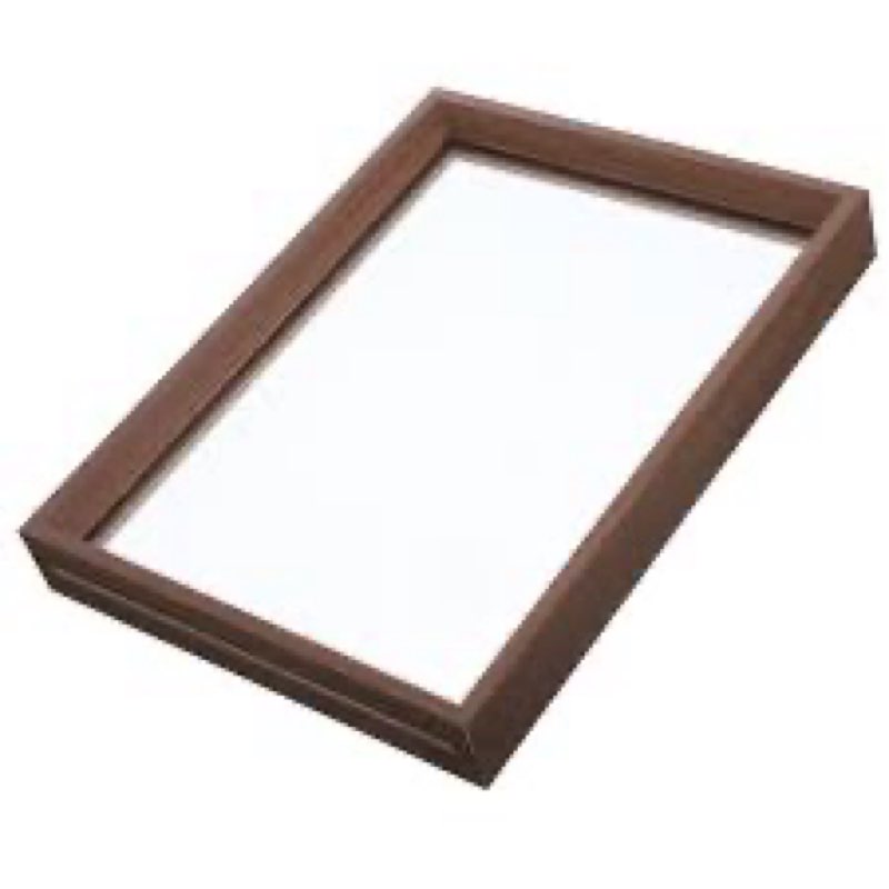 Desk Picture Frame Double-side Photo Sided Transparent Acrylic Modern Wall Hanging Desktop Office Wooden 17”x25”