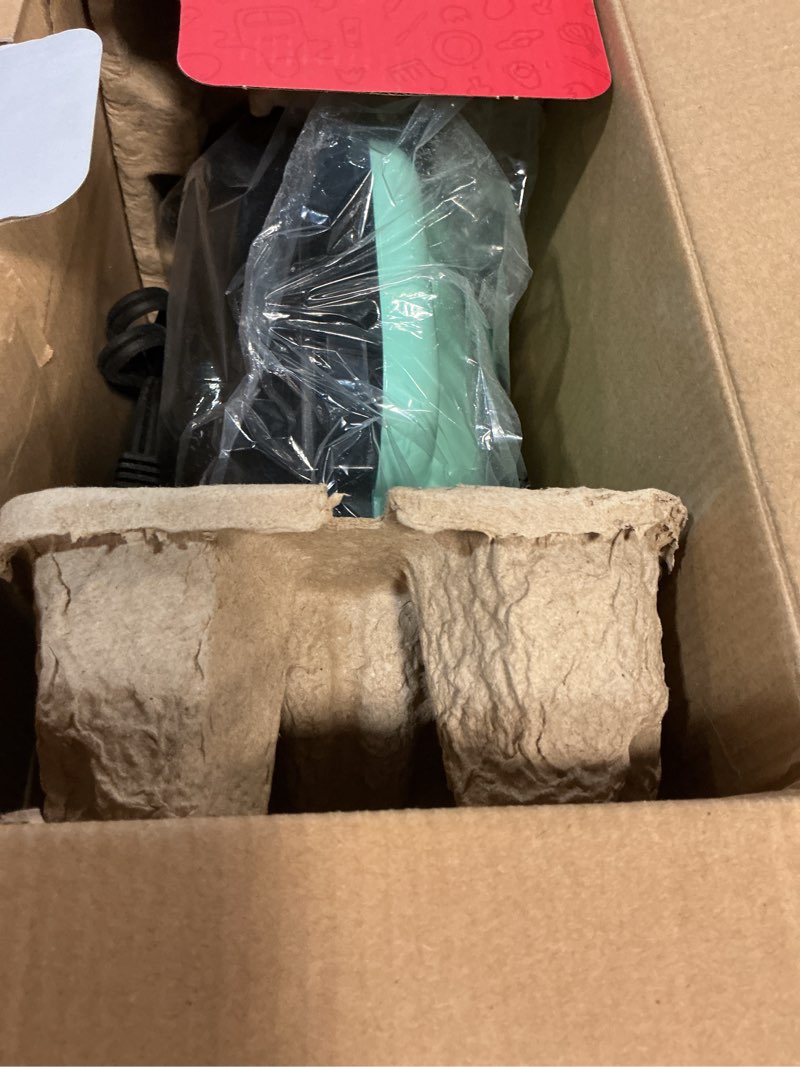 Condition photo showing New/Like New for dash egg bite maker, makes 4 egg bites, aqua