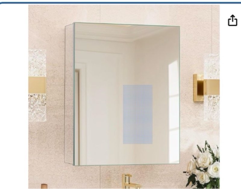 20 x 26 in medicine cabinet mirror,bathroom mirror cabinet with adjustable shelves,aluminum silver medicine cabinets for bathroom,recessed or wall mounted medicine cabinets?assembly required ( similar 