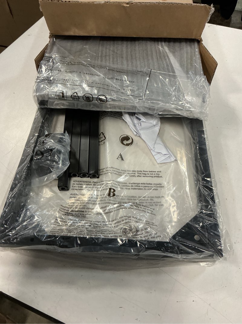 Condition photo showing Good Condition for billiards pool stick holder - pool cue rack floor stand & ping pong paddle holder hardwood pool cue holder for 12 cues sticks pool table accessories organizer (black)