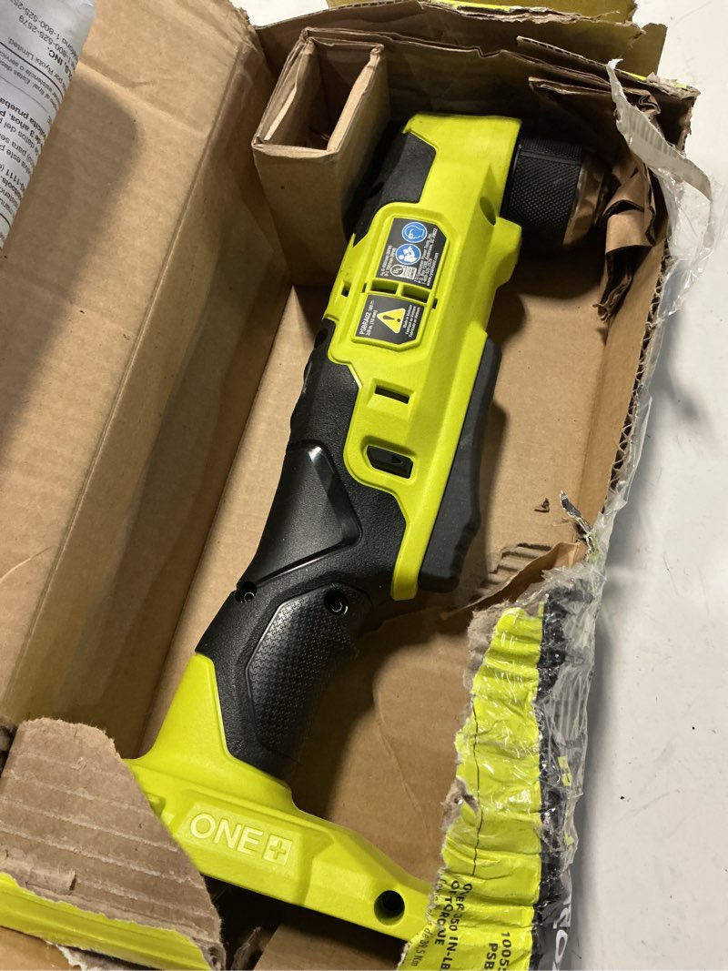 Condition photo showing Good Condition for one+ hp 18v brushless cordless compact 3/8 in. right angle drill (tool only)
