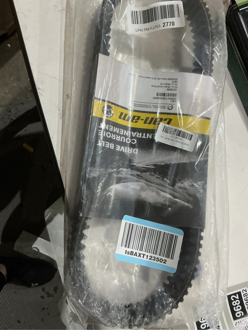 Condition photo showing Good Condition for new can-am new oem drive belt defender/maverick - 422280654 / 422280656