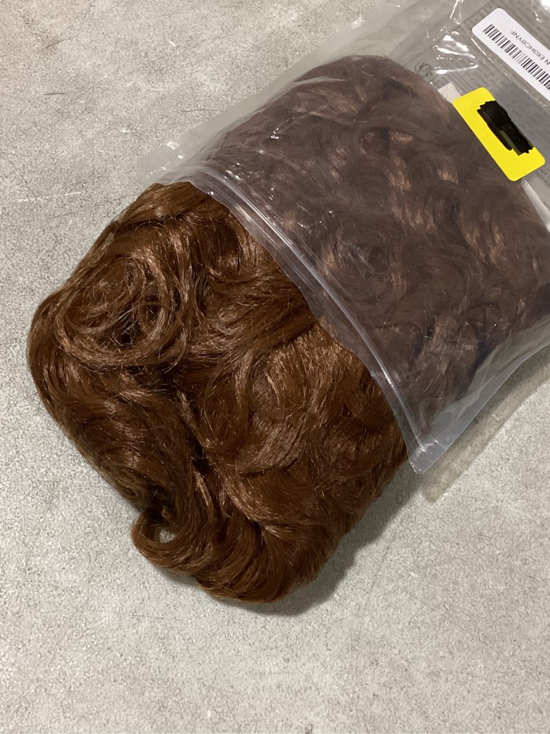 Condition photo showing As Is for colonial wigs for women brown victorian court vintage wig baroque fluffy beehive wigs halloween costume party dress wig