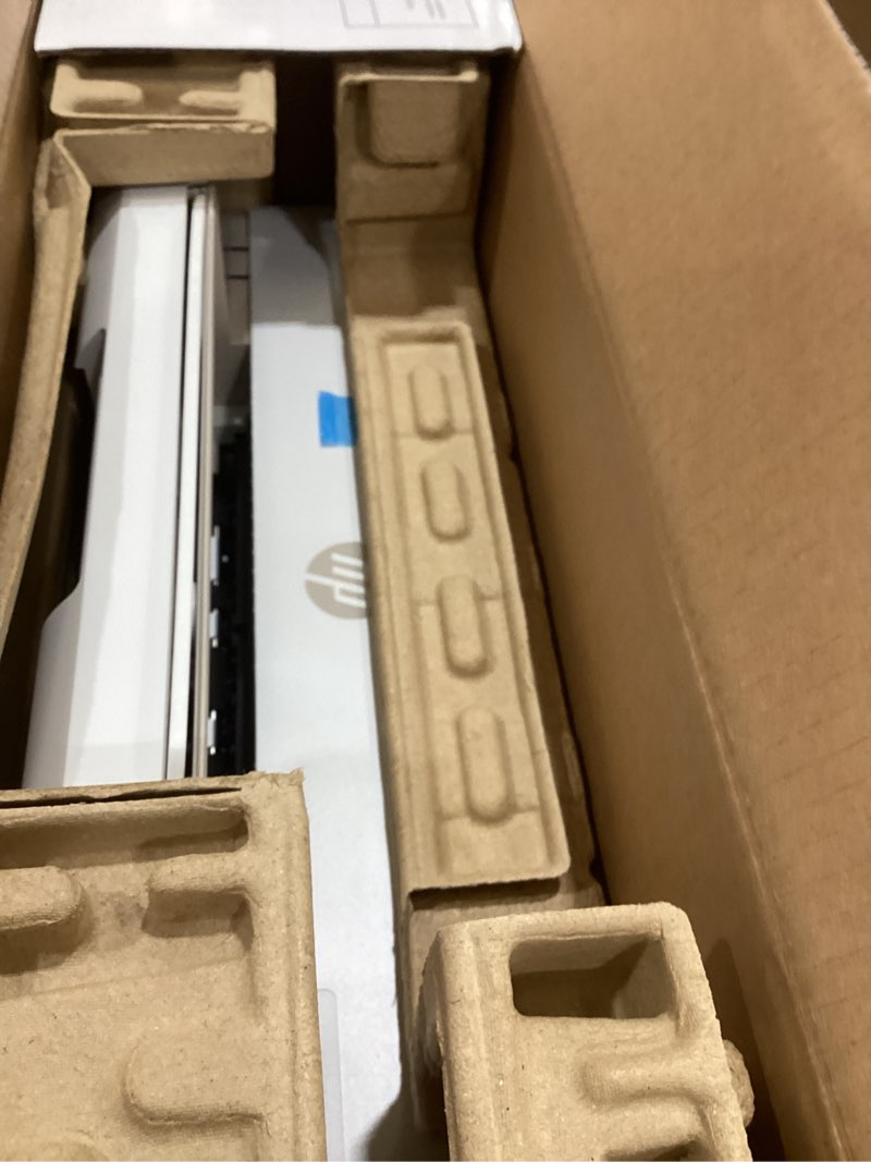 Condition photo showing As Is for hp envy 6155e wireless all-in-one color inkjet printer, portobello, print, scan, copy, duplex printing best-for-home, 3 month instant ink trial included, ai-enabled (714l5a)