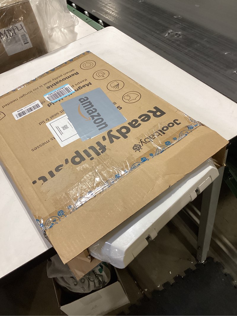 Condition photo showing New/Like New for Quick Flip Toilet Seat with Built-in Potty & Splash Guard for Toddler Training, Slow Close - Jool Baby (Elongated)