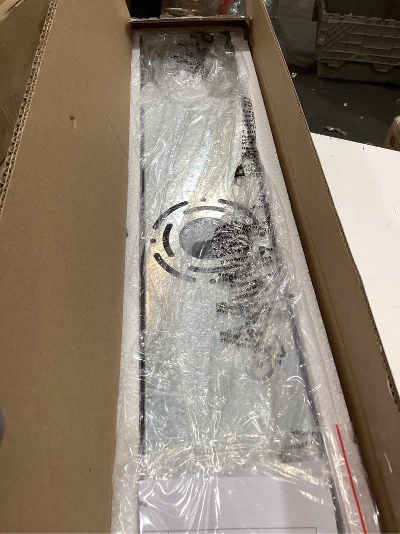 Condition photo showing Good Condition for modern led bathroom lights fixtures(4-light),stainless steel chrome acrylic wall lighting,vanity lights for bathroom over mirror(6000k 27in) 27.17 in chrome