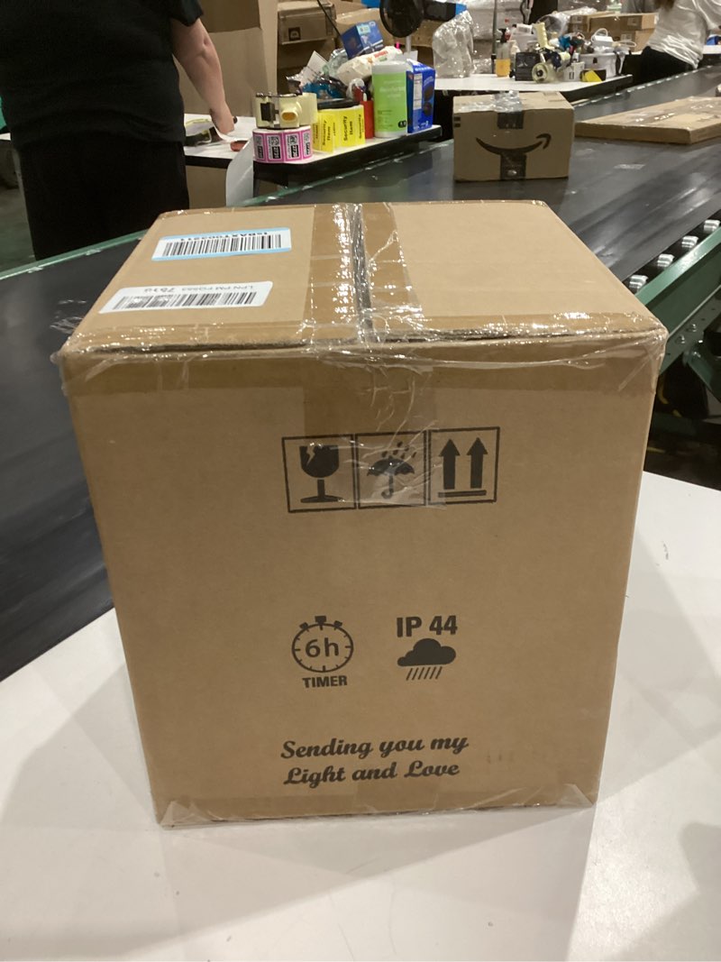 Condition photo showing New/Like New for Yongmao Vintage Golden Brushed Black Lantern Decorative LED Flickering Flameless Candle with Timer, Battery Powered LED Decorative Hanging Lanterns for Indoor Outdoor Garden Yard Home Decor(4 Pack) A-Black gold 4Pack