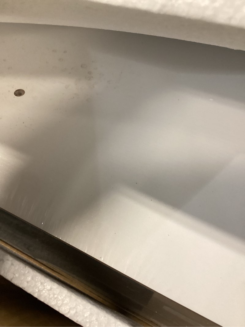 Condition photo showing New/Like New for Fun Memories White Floating Shelves 30x 12 Inch, Deep Floating Shelf Wall Mounted, 12" Deep Wall Shelves for Books, Bathroom, Bedroom, Kitchen, Thicked Shelves for Home Storage & Display, Set of 2 White 30"W x 12"D, Set of 2