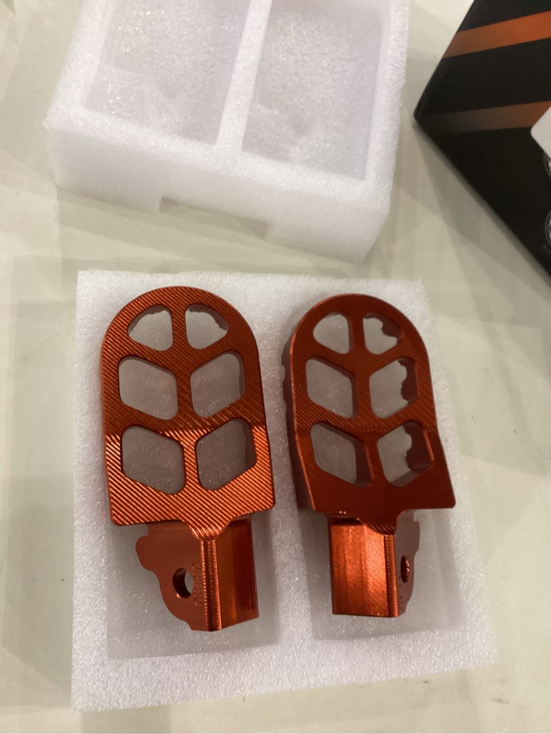 KZLM Dirt Bike Foot Pegs Footpegs CNC Foot Pedals Rest for CRF110F CRF 110F 2013-2023/ CRF125F CRF 1