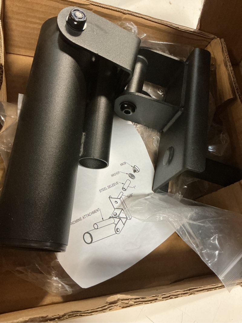 Condition photo showing Good Condition for LIONSCOOL Power Rack Landmine Attachments, Ultra-Durable T-Bar Row Attachments with Wide Compatibility for Full-Body Workout in Home Gym Rack 3X3 IN