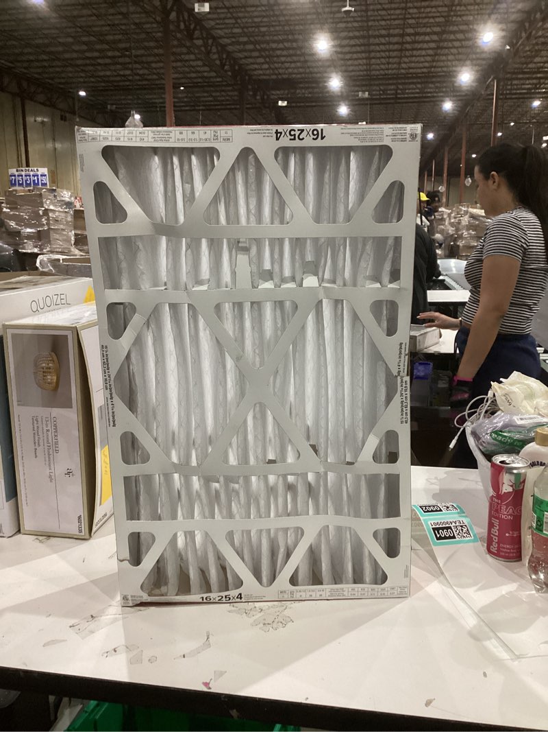 filtrete electrostatic air cleaning filter 16x25x4