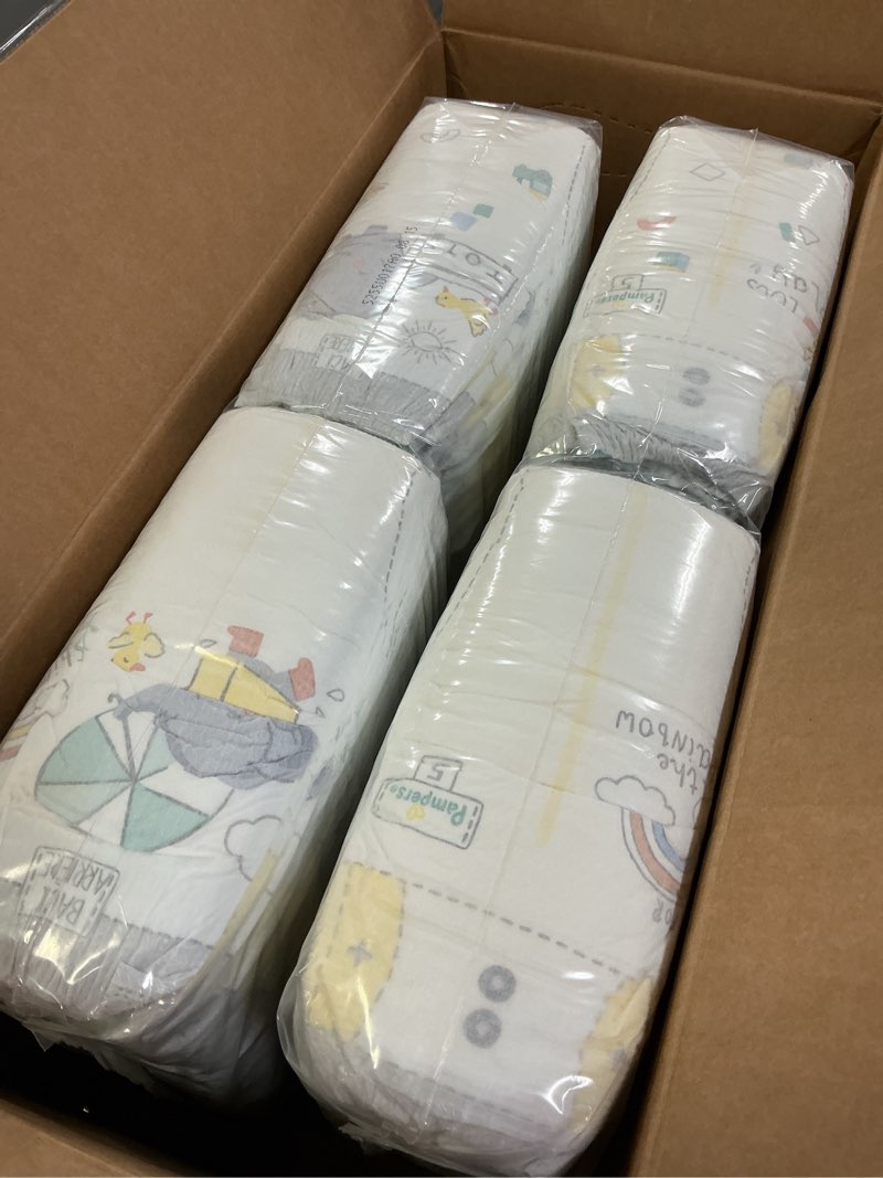 Condition photo showing New/Like New for Pampers Swaddlers Diapers, Size 6 (23-44 lbs), 108 Count, Absorbent, Keeps Baby Dry and Comfortable, Skin Safe Disposable Baby Diaper (Packaging May Vary) Size 6 108