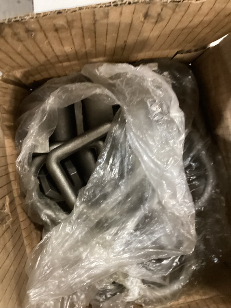 Condition photo showing As Is for Weld-On Forged D Rings Heavy Duty,1/2'' D Ring Tie Down Anchor with Welding Clips for Trailers Trucks and Cargo Tie Downs Rated(12,000 lbs Breaking Strength) 12 Pack 1/2" 12