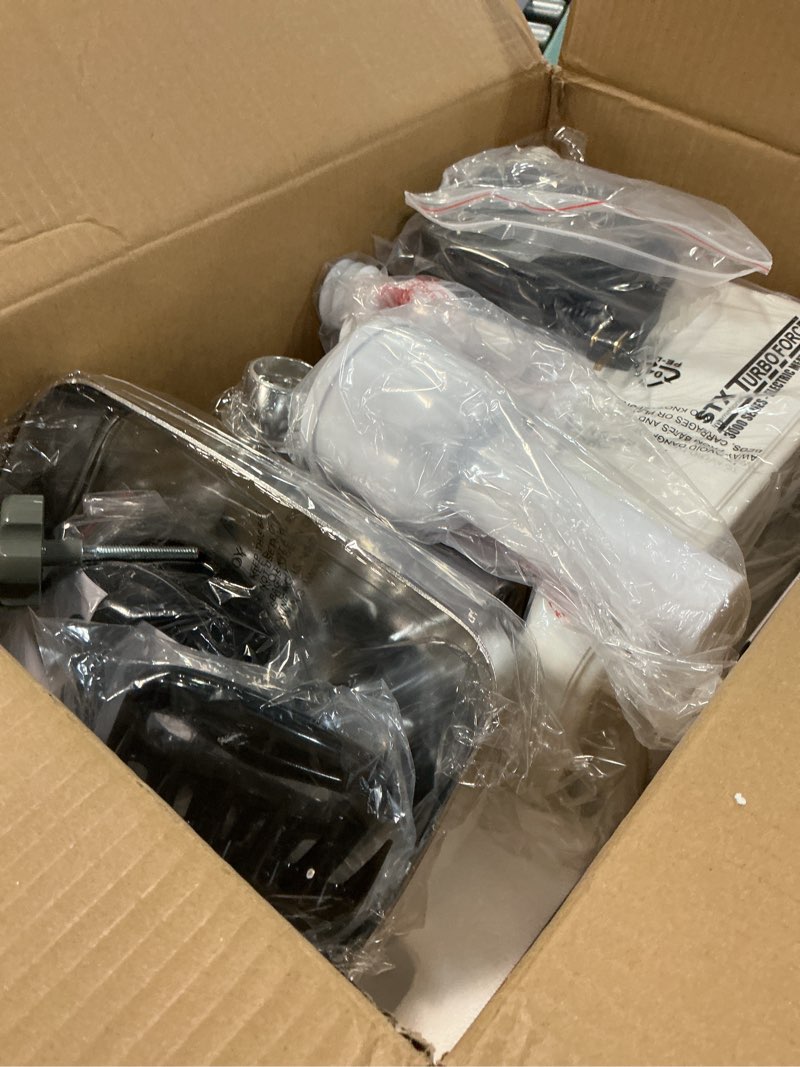 Condition photo showing Good Condition for Turboforce 3000 Series 6-In-1 Powerful Size #12 Electric Meat Grinder with Foot Pedal • Sausage Stuffer • Kubbe Maker • Patty Press • 2 Meat Claws • 3 S/S Blades • 5 Grinding Plates