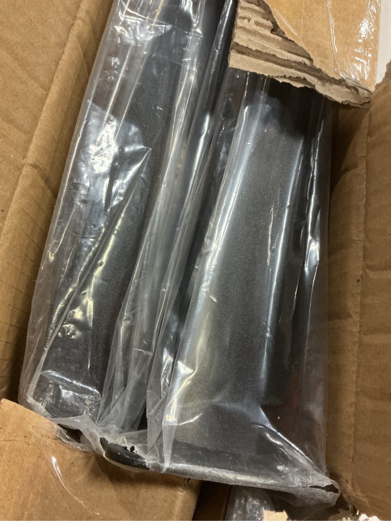 Condition photo showing Good Condition for Hand Rails for Outdoor Steps,3 Step Stair Handrail & Indoor Stair Railing Kit?Black Railings for Outdoor Steps and Hand Rails for Seniors for Porch (3 Step) Black-Straight 3 Step