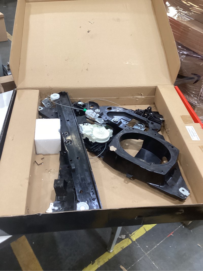 Condition photo showing As Is for a-premium power electric window regulator with motor compatible with ford expedition lincoln navigator 2007-2017 sport utility front left driver side front driver side (lh)