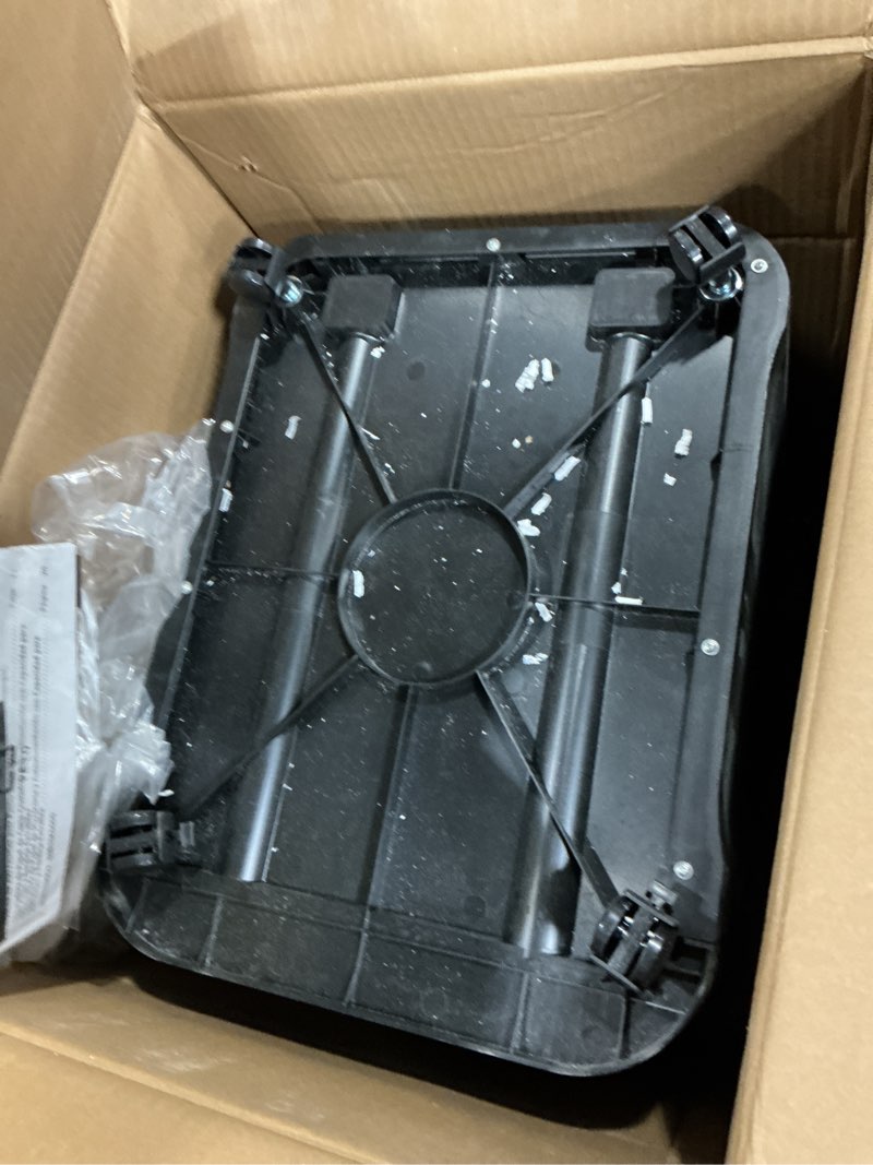 Condition photo showing Good Condition for Amazon Basics 200-Sheet Auto Feed Cross Cut Paper Shredder with Pullout Basket, Black - NEW