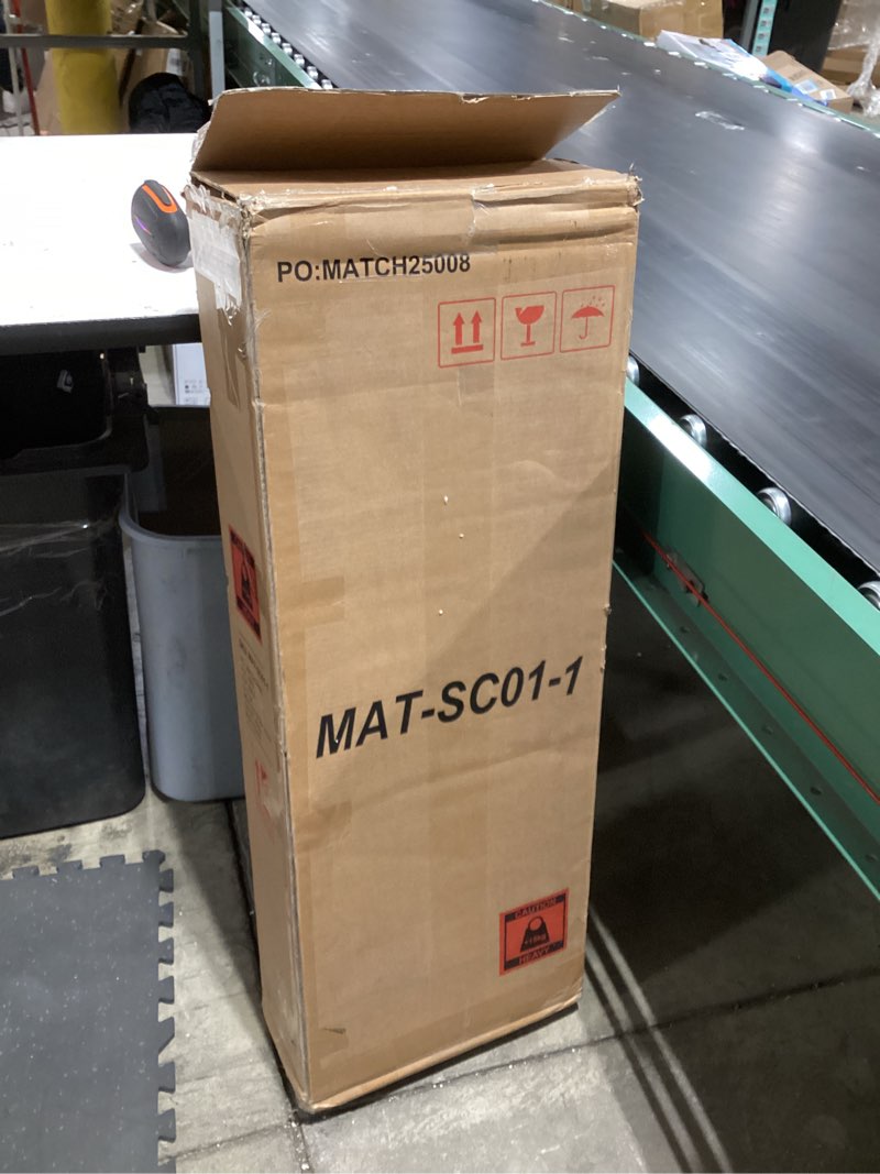 Condition photo showing New/Like New for Storage Cabinet, Coffee Bar Cabinet with 2 Adjustable Shelves, 3 Drawers, and 2 Doors, for Bathroom, Kitchen, Living Room (White)