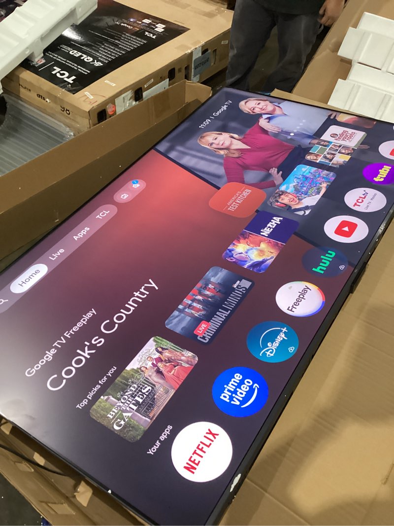 Condition photo showing Good Condition for Samsung 75-Inch Class Crystal UHD U8000F 4K Smart TV (2025 Model) Endless Free Content, Crystal Processor 4K, MetalStream Design, Knox Security, Alexa Built-in 75-Inch TV Only