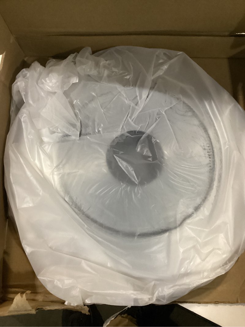 Condition photo showing Good Condition for service first flash collar flagpole base (large, silver) large silver