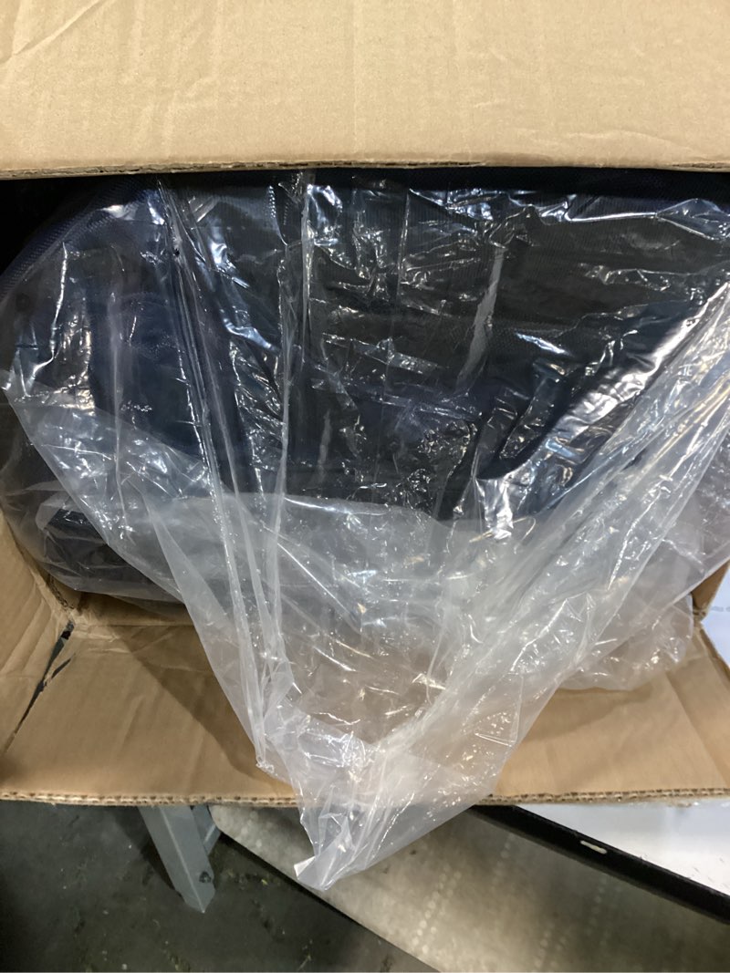 Condition photo showing Good Condition for JANUS Golf Travel Bag Hard Case with Support Frame for Hands-Free 360 Spinner Wheels, Travel Bag for Airlines, ABS Hard Shell, Easy to Fold, Hand-Carry Option,Blue,Hands-Free