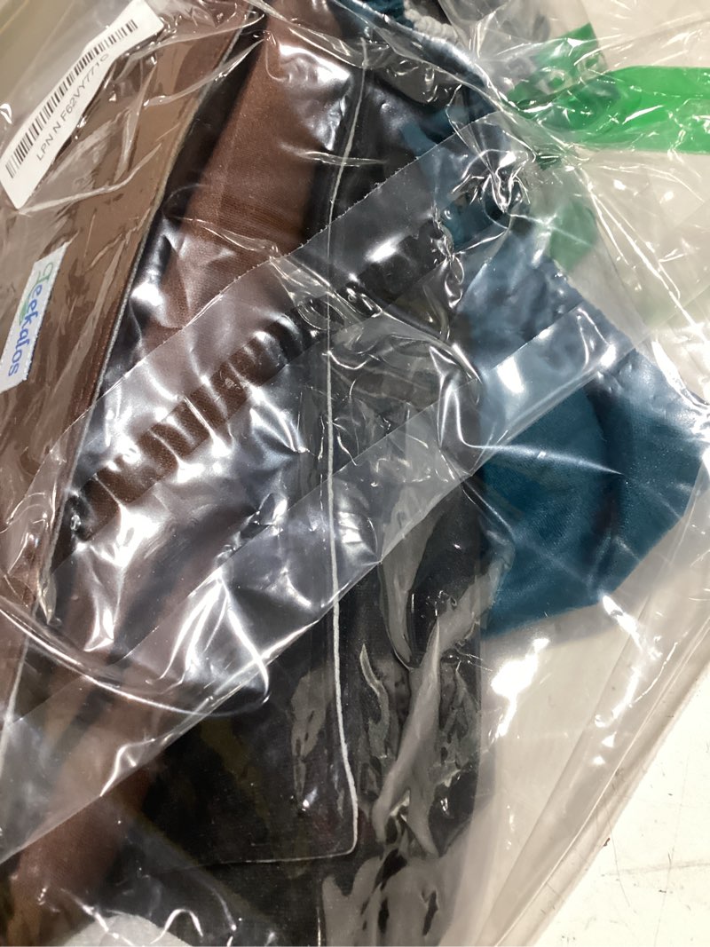 Condition photo showing Good Condition for leekalos male dog diapers (3 pack), high absorbing dog belly bands for male dogs, washable reusable dog male wraps (black, blue, coffee, x-large) x-large black, blue, coffee(black lining)