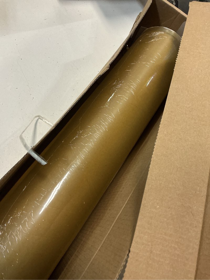Condition photo showing As Is for 16 inch x 2000 feet plastic cling wrap 16 inch x2000 feet