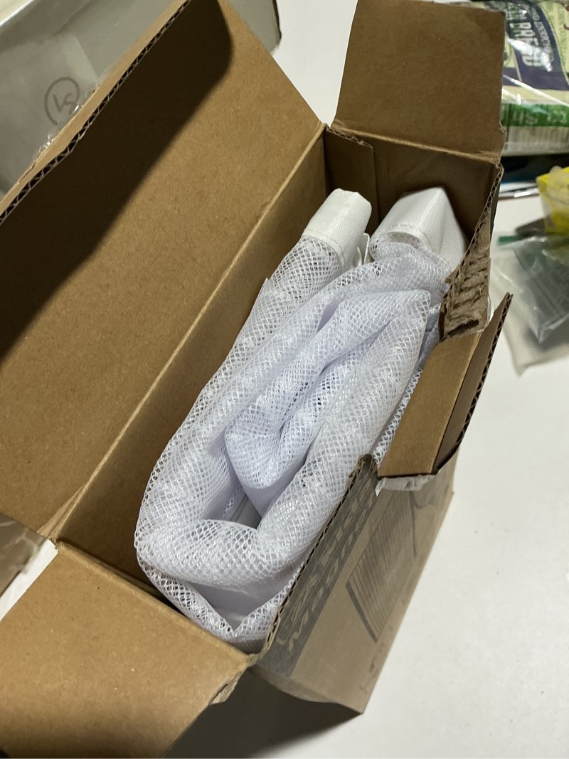 Condition photo showing Good Condition for magnetic screen door?screen door mesh?keep bugs out, heavy-duty mesh curtain,pet and kid friendly, works with front doors, sliding doors?38x82 inch white fit door size 38 x 82 inch white