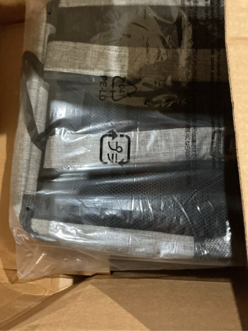 Condition photo showing New/Like New for amazon basics reusable insulated soft cooler backpack, 30 can capacity, gray