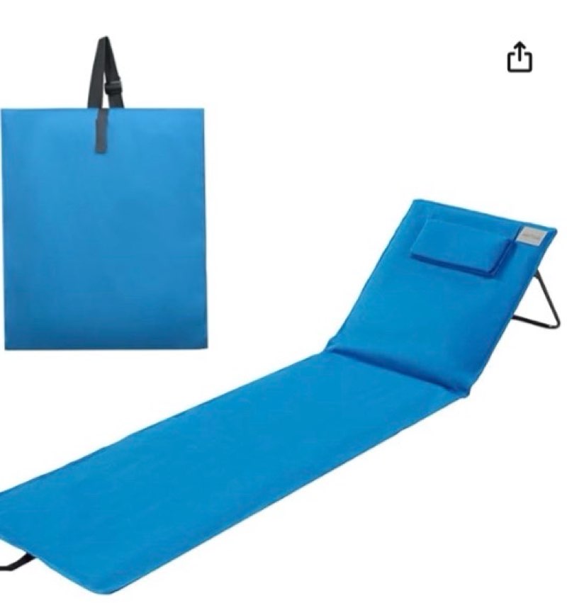 Aspect Living Portable Mat - Foldable Travel Mat, Outdoor Lounger for Beach, Camping, and Parks
