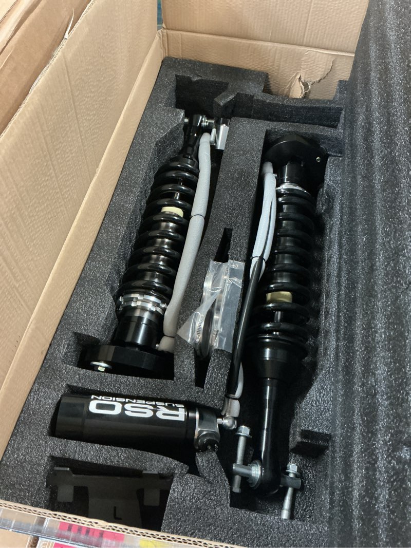Condition photo showing Good Condition for RSO 130215-424300 15-20 Ford F-150 4WD RSO Front 2.5 Coilover Adjustable Remote Reservoir Shocks 2-2.5in Lift