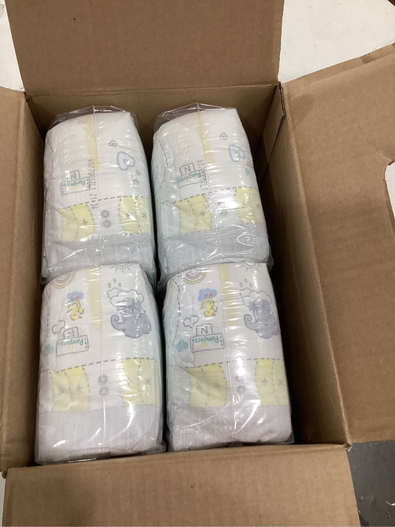 Condition photo showing Good Condition for pampers swaddlers sensitive disposable diapers - size 0 - 84ct