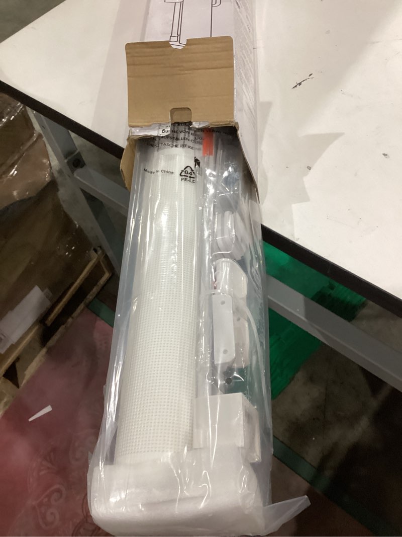 Condition photo showing Good Condition for reinforced 42" tall x 195" extra wide retractable baby gate with support rods - prevent crawling under, extra large baby gate retractable dog gate indoor tall dog gate outdoor gates for decks, white white (42" tall x 195" wide)
