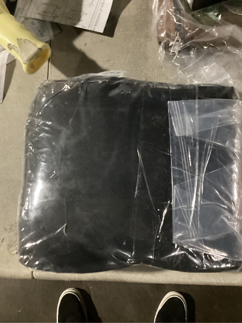 Condition photo showing Good Condition for Backflow Preventer Cover Insulated with Thicker 7 Layers Fabric, 30" W x 24" H Backflow Cover with Aluminum Foil Layer for Winter Pipe Freeze Protection, Backflow Insulation Cover Black 30"W × 24"H