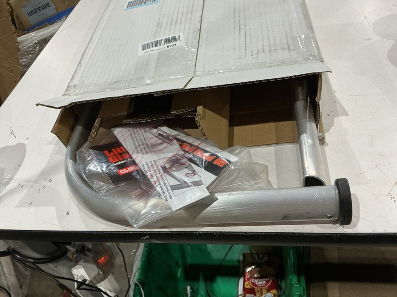 Condition photo showing Good Condition for little giant ladders, wing span/wall standoff, ladder accessory, aluminum, (10111)