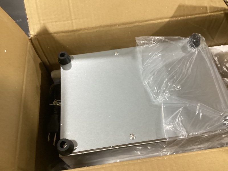 Condition photo showing Good Condition for hot water dispenser commercial water boiler electric warmer hot water machine stainless steel 30l(8gal)/hour step-heating temperature control 86-212°f for boba tea coffee office restaurant 1600w