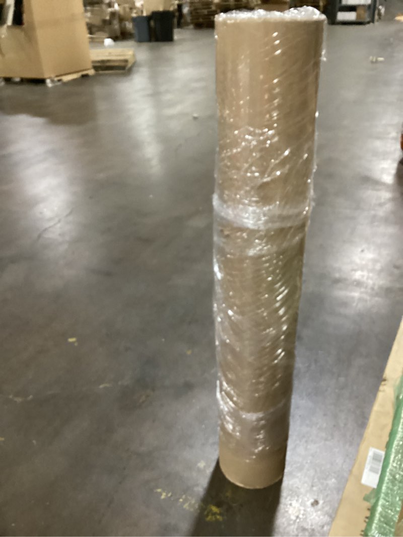 Condition photo showing As Is for IDL Packaging 48" x 14400" (1200 feet) - USA-Made Large Brown Kraft Paper Roll - 30lb Thickness - Natural Kraft Wrapping Paper for Packing, Void Filling - Craft Material for Kids Art Projects Brown 48"x1200' (#30 thick)