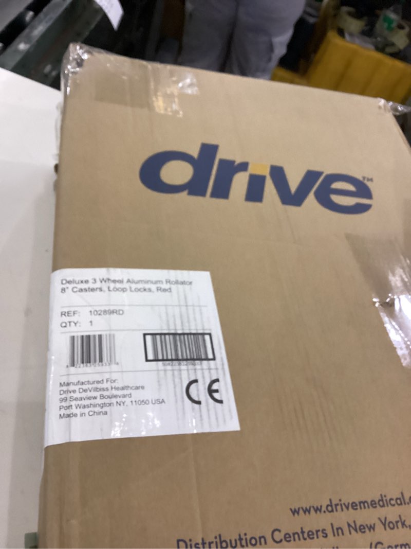 Condition photo showing New/Like New for 3 Whl Alum Rollator,Red,1/ea