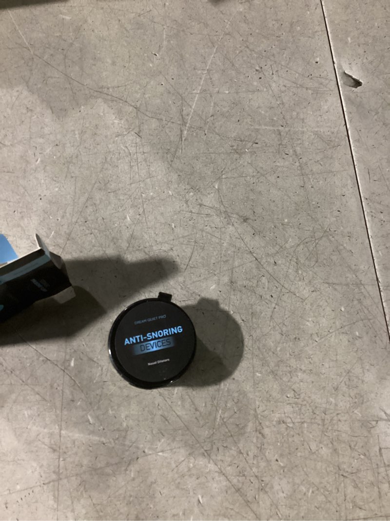 Condition photo showing New/Like New for Nasal Dilators - Nose Clips to Reduce Snoring & Better Sleep – Comfortable Silicone Snore Stopper – Less Snoring Nose Vents – 8 Pack Lagoon