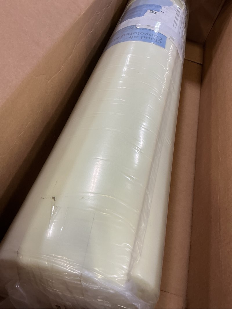 Condition photo showing Good Condition for vaunn medical egg crate mattress topper, fragrance-free, dye-free, convoluted foam for pain relief on pressure sores, ventilated therapeutic support and recovery, hospital bed twin (79" x 35")