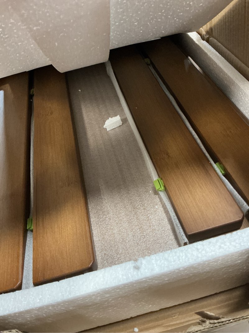 Condition photo showing Good Condition for wire shelf covers, bamboo wire rack covers for pantry, closet (4pcs, 24" w x 12" d) 24"w x 12"d 4