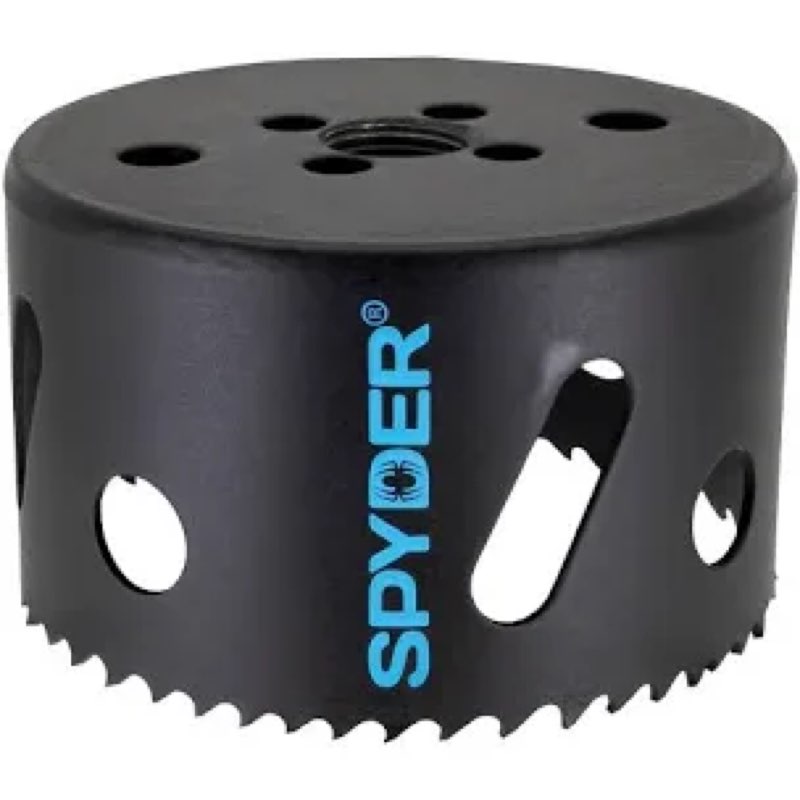 spyder 3-1/4-in bi-metal non-arbored hole saw