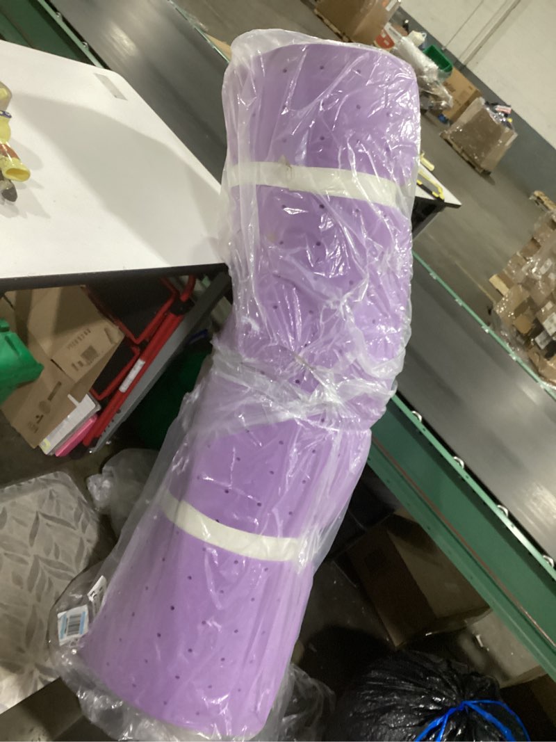 Condition photo showing As Is for Airensky 3 Inch Cooling Gel Memory Foam Mattress Topper Queen Size - CertiPUR-US Certified Bed Topper, Pressure Relief for Back Pain, Breathable Design, Odor-Free (60"x80") Queen 3 Inch