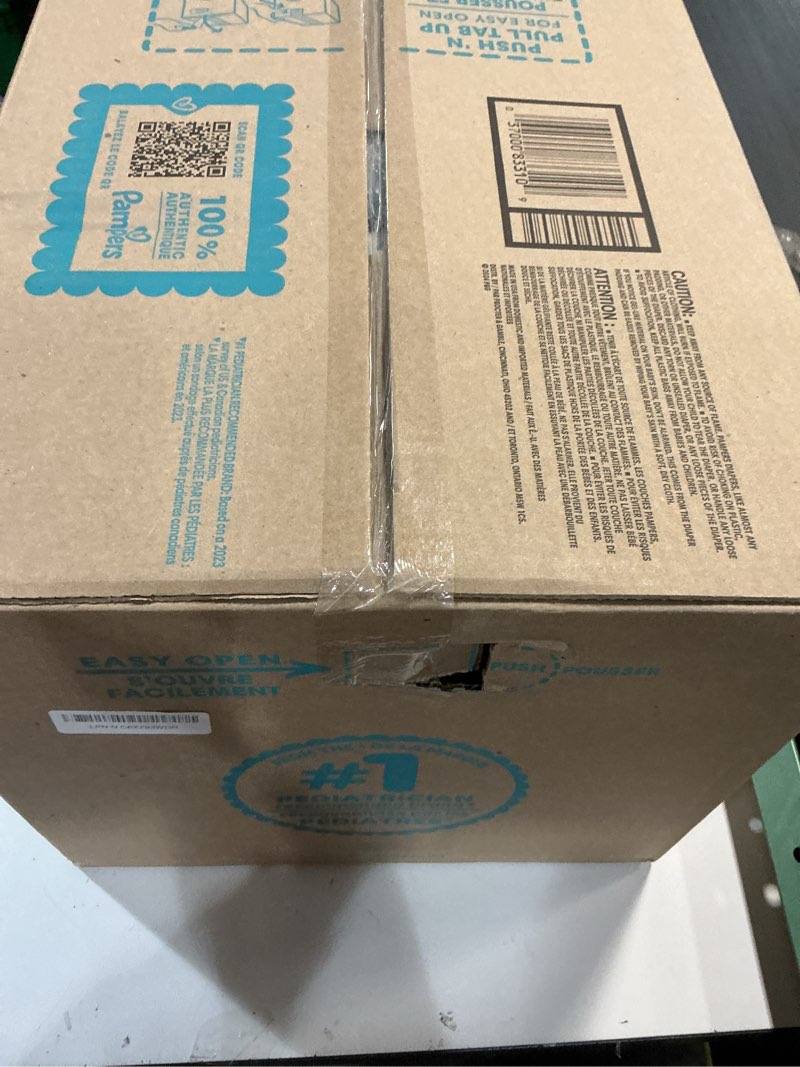 Condition photo showing New/Like New for pampers baby diapers - swaddlers - size 2, 186 count, ultra absorbent disposable infant diaper