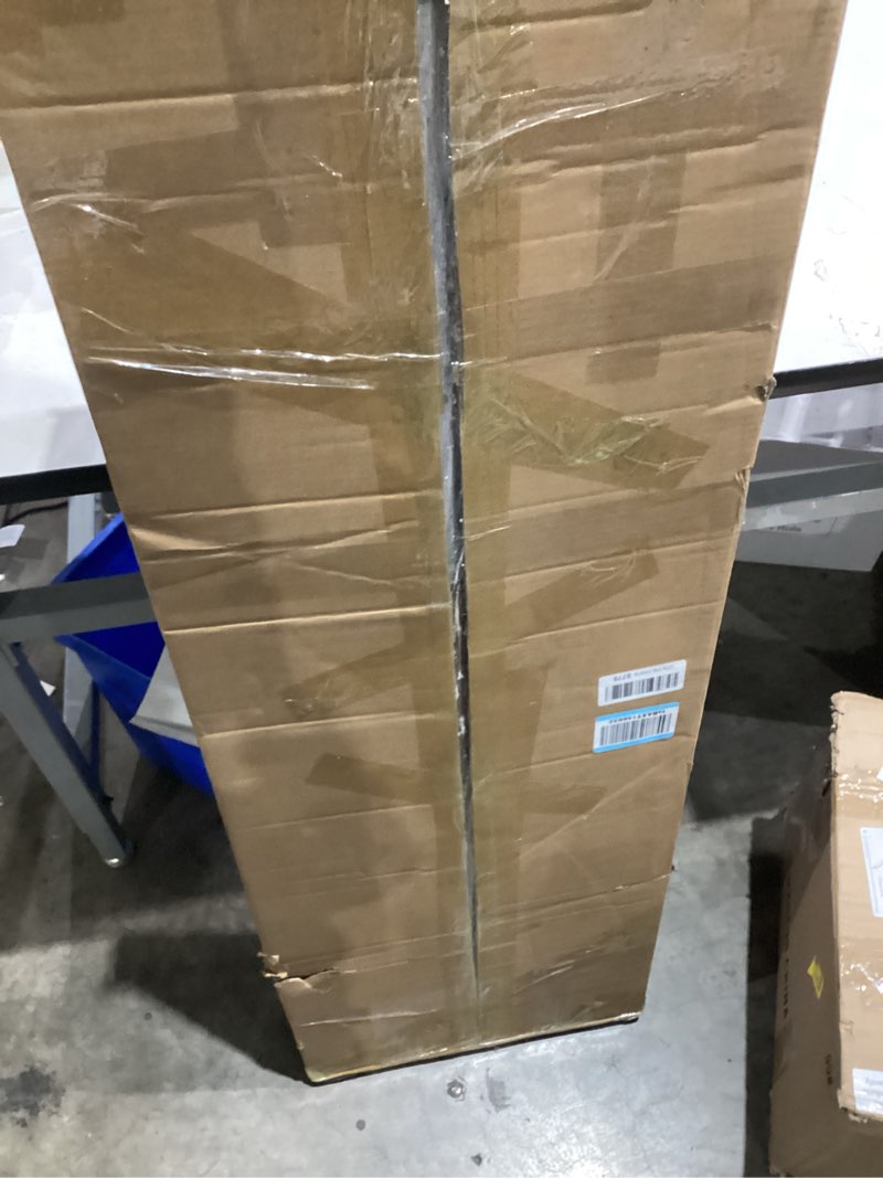 Condition photo showing New/Like New for 47" Entryway Table, Narrow Console Sofa Table, with Outlets and USB-C Port, Entryway Table with Open Storage, for Living Room, Hallway, Entryway, Foyer, Kitchen Counter, Golden Walnut