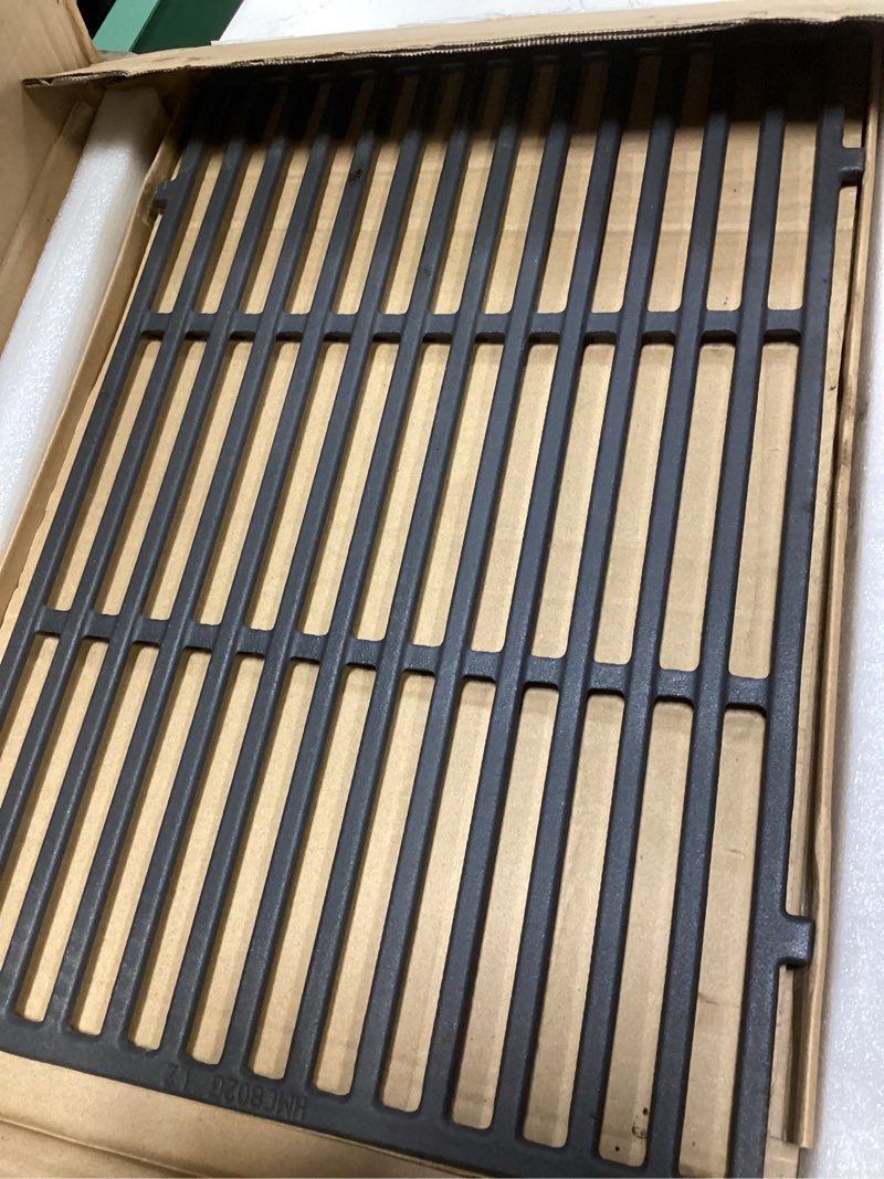 Condition photo showing Good Condition for 66095 66802 genesis ii grill grate replacement parts for weber genesis ii 300 series, weber genesis ii e-310 ii e-315 ii e-325 ii e-330 ii e-335 ii s-310 ii s-335 ii s-345 ii se-335 ii se-310 66805 18.8 x 26.5'' for 2pcs grates