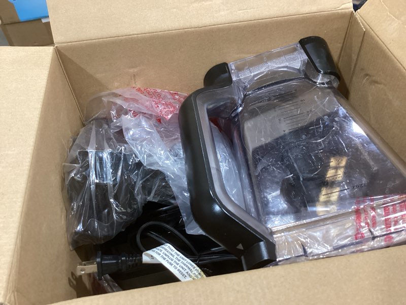 Condition photo showing As Is for ninja 1500 w 72 oz blender  black