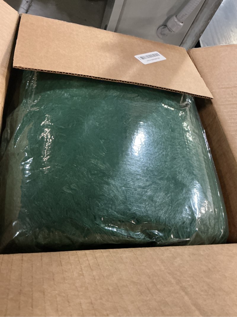 Condition photo showing New/Like New for green rugs for living room 5x8: dark green shag for bedroom-large fuzzy plush soft carpets, shaggy area rugs for living room, carpet for kids boys girls dorm home decor aesthetic green fluffy 5' x 8' (rectangular)
