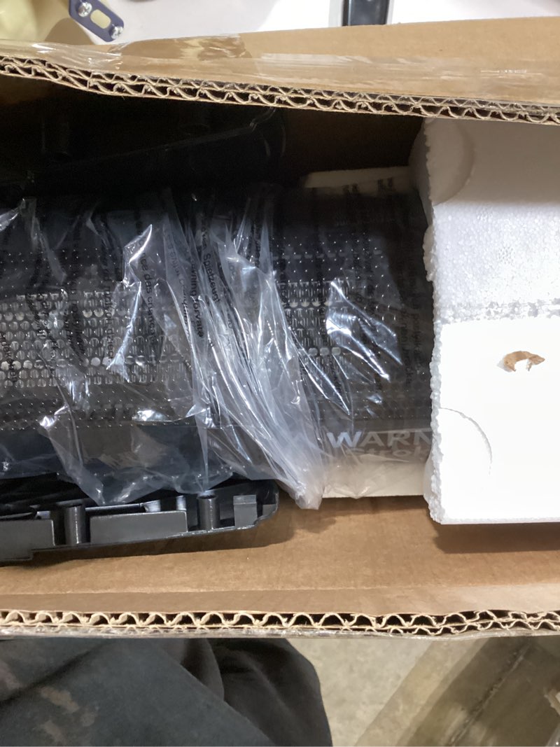 Condition photo showing Good Condition for Space Heater, 34" Space Heater for Large Room with Remote, 1500W Tower Heater with 12H Timer, 70° Oscillating, Adjustable Thermostat, Overheating & Tip-over Protection, Indoor Use, Black