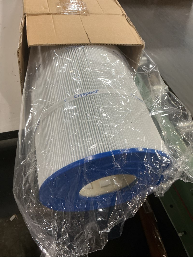Condition photo showing New/Like New for cryspool® 08061 filter compatible with cx2020re, cx1900re, pwwpc200, pro clean 200, 817-0200p, c-8420, fc-1211, 200 sq. ft pool filter cartridge, 1 pack